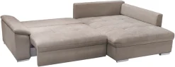 exxpo - sofa fashion Ecksofa »Casa Grande inkl. Bettfunktion & Bettkasten, bequem« Breite 268cm, L-Form, guter Sitzkomfort, große Liegefläche