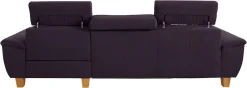 exxpo - sofa fashion Ecksofa »Enya, aufwendige Detailverarbeitung, hoher Sitzkomfort, bequem, L-Form« inkl. Kopfteilverstellung, wahlweise mit Bettfunktion und Bettkasten