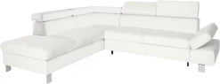 exxpo - sofa fashion Ecksofa »Fiji, L-Form« mit Kopf- bzw. Rückenverstellung, wahlweise mit Bettfunktion