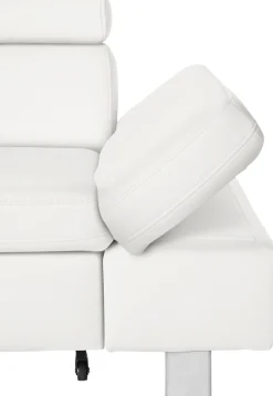 exxpo - sofa fashion Ecksofa »Fiji, L-Form« mit Kopf- bzw. Rückenverstellung, wahlweise mit Bettfunktion