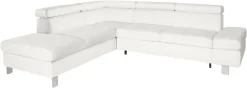 exxpo - sofa fashion Ecksofa »Fiji, L-Form« mit Kopf- bzw. Rückenverstellung, wahlweise mit Bettfunktion