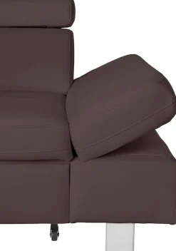 exxpo - sofa fashion Ecksofa »Fiji, hochwertige Detailverarbeitung, Breite 292cm, L-Form« bequem durch Kopf- und Armteilverstellung, wahlweise mit Bettfunktion