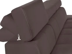 exxpo - sofa fashion Ecksofa »Fiji, hochwertige Detailverarbeitung, Breite 292cm, L-Form« bequem durch Kopf- und Armteilverstellung, wahlweise mit Bettfunktion