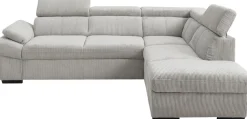 exxpo - sofa fashion Ecksofa inkl. Kopf- und Armteilverstellung, wahlweise mit Bettfunktion