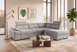 exxpo - sofa fashion Ecksofa inkl. Kopf- und Armteilverstellung, wahlweise mit Bettfunktion