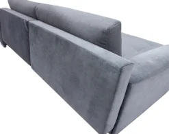 exxpo - sofa fashion Ecksofa »Larnaca, inkl. Bettfunktion & Bettkasten, bequem, Breite 269cm« mit extrabreiten Rückenkissen und 2 Zierkissen