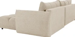 exxpo - sofa fashion Ecksofa »Livonia, B/T: 260/187, modern & praktisch für kleine Räume« Mit Bettfunktion & Bettkasten,hoher Sitzkomfort,inkl. Steppung, L-Form