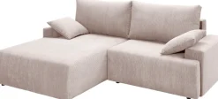 exxpo - sofa fashion Ecksofa »Orinoko, aktuelles Design und hoher Sitzkomfort, L-Form« inkl. Bettfunktion und Bettkasten, schöne Farben im angesagten Cord