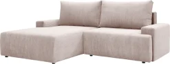 exxpo - sofa fashion Ecksofa »Orinoko, aktuelles Design und hoher Sitzkomfort, L-Form« inkl. Bettfunktion und Bettkasten, schöne Farben im angesagten Cord