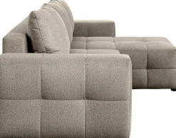 exxpo - sofa fashion Ecksofa Praktische Funktionsecke mit Federkern, Bettfunktion und Stauraum