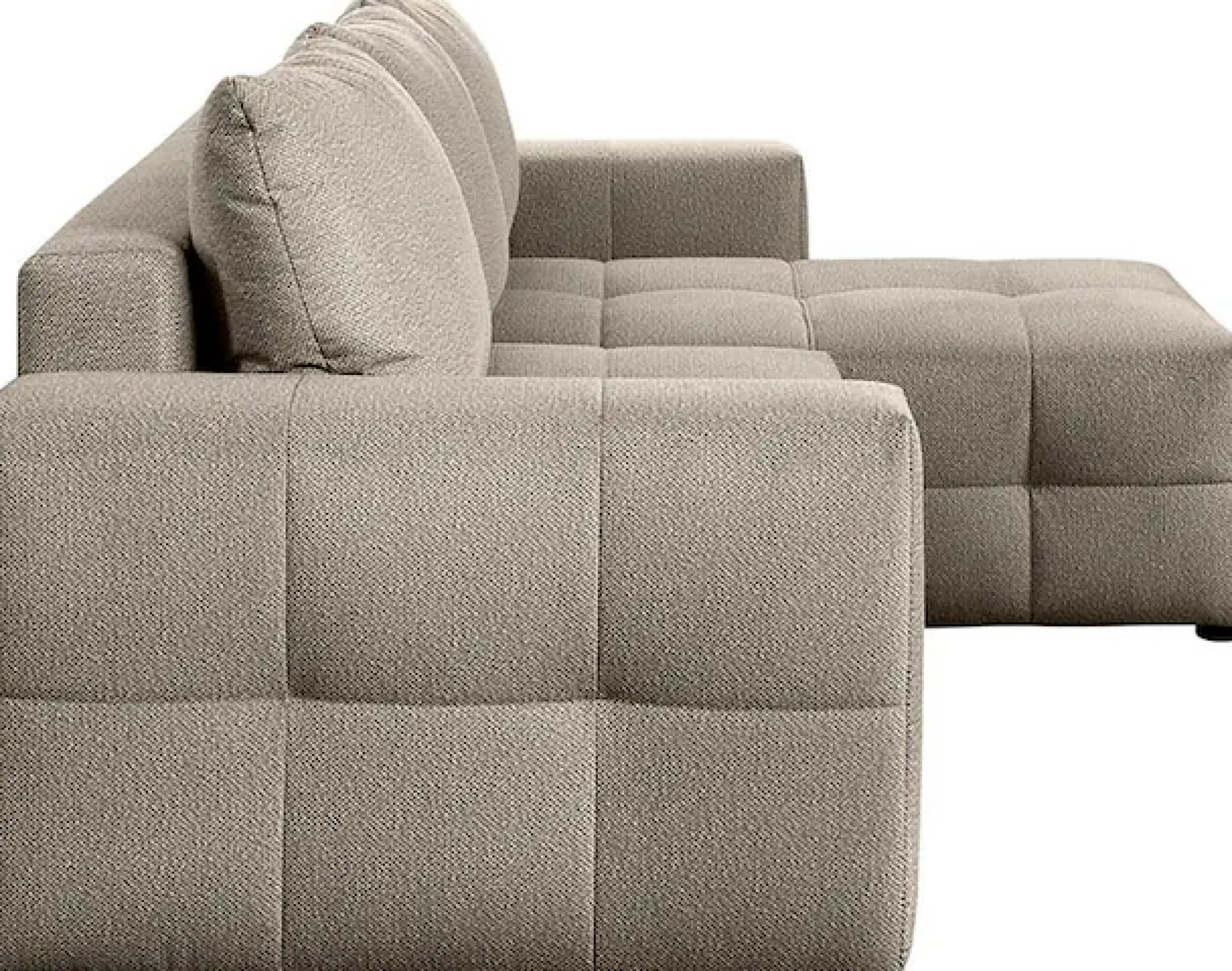 exxpo - sofa fashion Ecksofa Praktische Funktionsecke mit Federkern, Bettfunktion und Stauraum