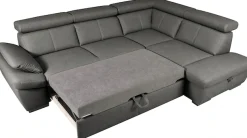 exxpo - sofa fashion Ecksofa »Salerno, Funktionssofa, hoher Sitzkomfort, Breite 268cm, L-Form« inkl. Kopf- und Armteilverstellung, wahlweise mit Bettfunktion