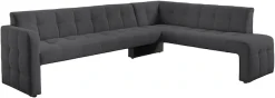 exxpo - sofa fashion Essbank »Barista, bequem und elegant, hohe Bodenfreiheit« Eckbank Barista bequem und elegant, hochwertige Detailverarbeitung
