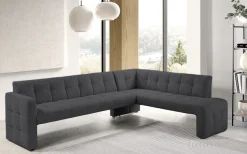 exxpo - sofa fashion Essbank »Barista, bequem und elegant, hohe Bodenfreiheit« Eckbank Barista bequem und elegant, hochwertige Detailverarbeitung