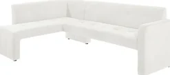 exxpo - sofa fashion Essbank »Barista, bequem und elegant, hohe Bodenfreiheit,« Eckbank Barista bequem und elegant, hochwertige Detailverarbeitung