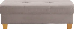 exxpo - sofa fashion Hocker »Enya Bankhocker mit Staufach unter der Sitzfläche« schöne Detailverarbeitung