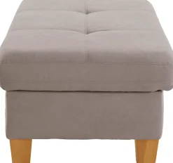 exxpo - sofa fashion Hocker »Enya Bankhocker mit Staufach unter der Sitzfläche« schöne Detailverarbeitung