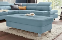 exxpo - sofa fashion Hocker »Fiji Bankhocker mit Staufach unter der Sitzfläche« elegant modern mit toller Detailverarbeitung