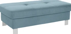 exxpo - sofa fashion Hocker »Fiji Bankhocker mit Staufach unter der Sitzfläche« elegant modern mit toller Detailverarbeitung