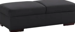 exxpo - sofa fashion Hocker »Salerno, Bankhocker mit tollem Sitzkomfort« zeitlos und elegant