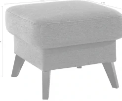exxpo - sofa fashion Hocker »Samso«