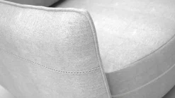 exxpo - sofa fashion Loungesofa »Ortis mit toller Kontrastnaht, Solitärmöbel, bequem, schmale Armlehne« Schlafsofa mit Bettfunktion und Bettkasten, komfortabler Federkern