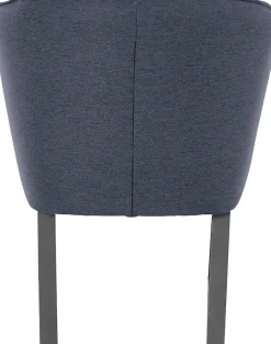 exxpo - sofa fashion Sessel »Americano, Loungesessel« mit Keder und Metallfüßen, Bezug in verschiedenen Qualitäten, 1 Stck.