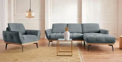 exxpo - sofa fashion Sessel »Palic, Loungesessel mit Rückenverstellung, hoher Entspannungskomfort« inklusive Rückenverstellung. Vom Sessel zum Hochlehner. Relaxsessel