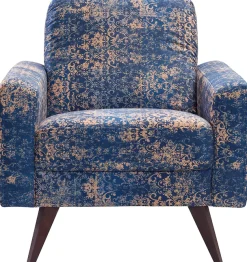 exxpo - sofa fashion Sessel »Side, bequemer Loungesessel mit extravagantem Bezug, Breite 82cm«