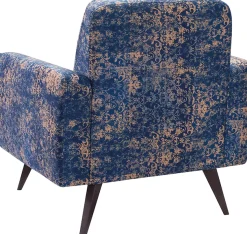 exxpo - sofa fashion Sessel »Side, bequemer Loungesessel mit extravagantem Bezug, Breite 82cm«