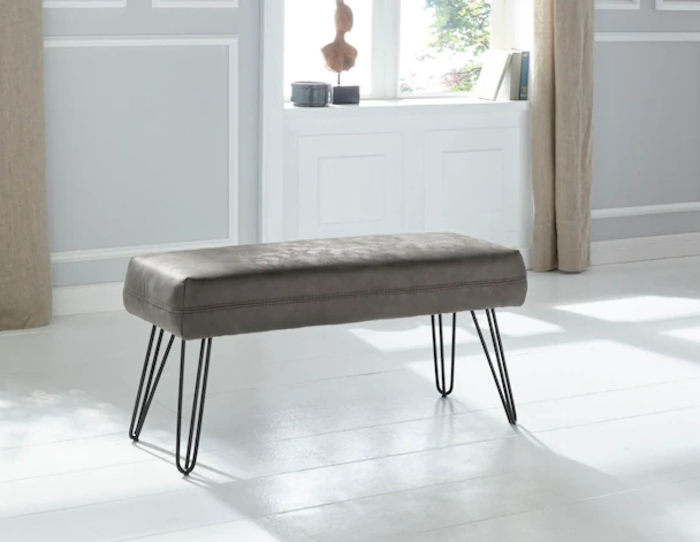 exxpo - sofa fashion Sitzbank »Doppio« Frei im Raum stellbar