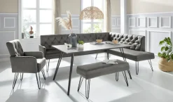 exxpo - sofa fashion Sitzbank »Doppio« Frei im Raum stellbar