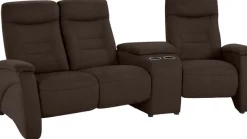 exxpo - sofa fashion 3-Sitzer »Ascoli, Kinosofa mit hohem Sitzkomfort, bequeme Armlehnen« inkl. Relaxfunktion, Ablage und Staufach, hohe Rückenlehne