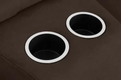 exxpo - sofa fashion 3-Sitzer »Ascoli, Kinosofa mit hohem Sitzkomfort, bequeme Armlehnen« inkl. Relaxfunktion, Ablage und Staufach, hohe Rückenlehne
