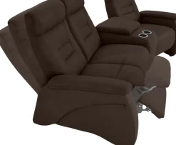 exxpo - sofa fashion 3-Sitzer »Ascoli, Kinosofa mit hohem Sitzkomfort, bequeme Armlehnen« inkl. Relaxfunktion, Ablage und Staufach, hohe Rückenlehne