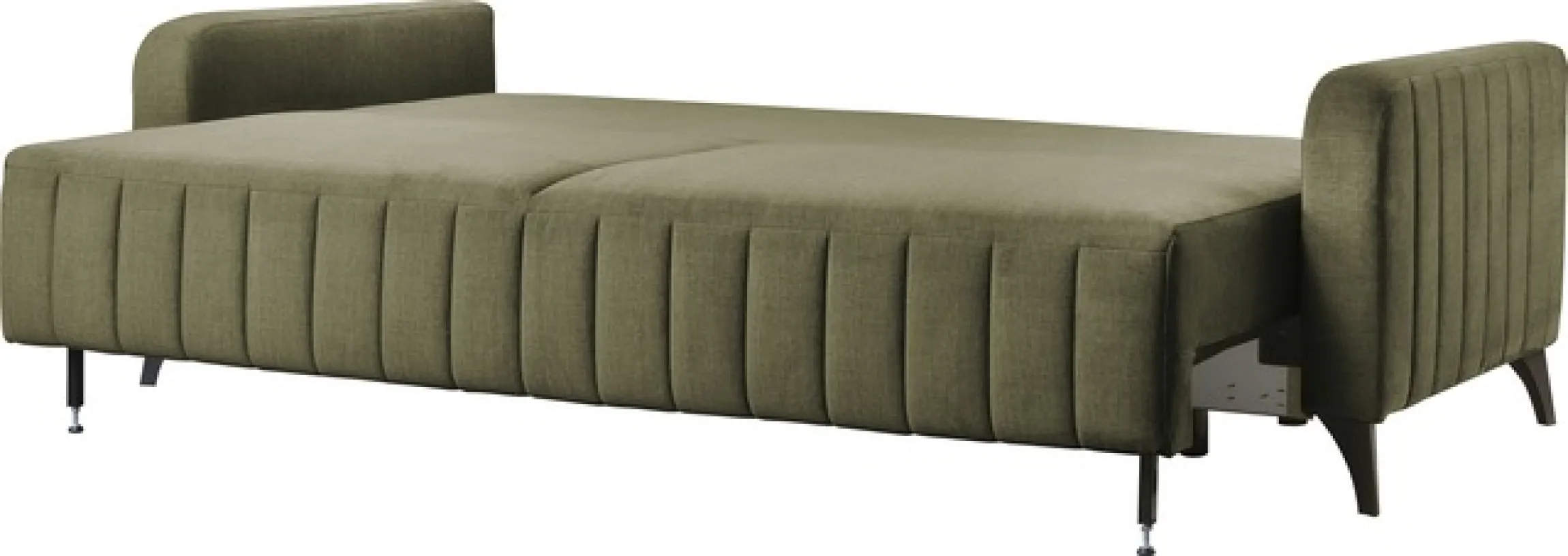 exxpo - sofa fashion 3-Sitzer »Grande, Schlafsofa, Dauerschläfer, Microvelours-Bezug, Breite 222cm« mit Bettfunktion und Bettkasten, komfortabler Federkern