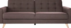 exxpo - sofa fashion 3-Sitzer »Nappa, Schlafsofa, bequem, zeitloses Design, L-Form« tolle Detailverarbeitung, mit Bettfunktion und Bettkasten