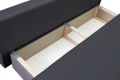 exxpo - sofa fashion 3-Sitzer »Tabou Paris Schlafsofa mit Stauraum« mit Schlaffunktion und Bettkasten, inkl. loser Zier- und Rückenkissen