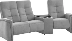 exxpo - sofa fashion 3-Sitzer »Tivoli, Kinosofa mit Relaxfunktion, mit Ablagetisch und Stauraum« bequem und komfortabel, hohe Rückenlehne