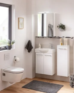 FACKELMANN Waschbeckenunterschrank »SBC« Badmöbel für Gäste-WC, Breite ca. 55 cm