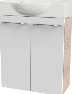 FACKELMANN Waschtisch »SBC« Set,bestehend aus Becken und Unterbau, Breite ca. 55 cm