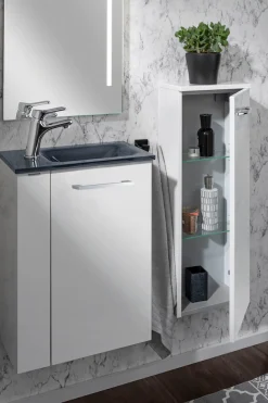 FACKELMANN Waschtisch »SBC« Set,bestehend aus Becken und Unterbau, Breite ca. 45 cm