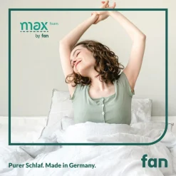 fan Komfortschaummatratze »max foam by fan, 5 Zonen Matratze 90x200 cm, 140x200 & weitere Größen« 18 cm hoch Raumgewicht: 30 kg/m³ 1 Stk. tlg. Matratze, 90x200 cm von Stiftung Warentest 