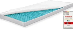 fan Topper »Big Komfort Plus, 7 Zonen Topper 90x200, 180x200 cm & weitere Größen« Matratze, Boxspringbett, Hausstauballergiker geeignet, ergonomisch