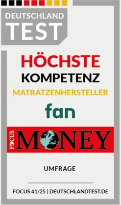 fan Topper »Big Komfort Plus, 7 Zonen Topper 90x200, 180x200 cm & weitere Größen« Matratze, Boxspringbett, Hausstauballergiker geeignet, ergonomisch