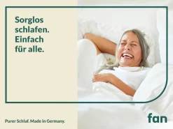 fan Topper »Big Komfort Plus, 7 Zonen Topper 90x200, 180x200 cm & weitere Größen« Matratze, Boxspringbett, Hausstauballergiker geeignet, ergonomisch