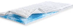 fan Topper »Gel-Feeling, 7 Zonen Topper 90x200 cm, 180x200 cm & weitere Größen« Matratze, Boxspringbett, Hausstauballergiker geeignet, ergonomisch