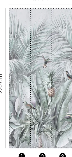 Fashion for walls Fototapete »Ayana« floral glatt Phthalate frei