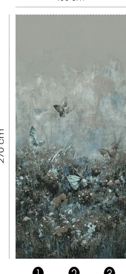 Fashion for walls Fototapete »Magic Meadow« floral glatt Phthalate frei