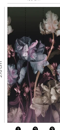 Fashion for walls Fototapete »Vanda« floral glatt Phthalate frei